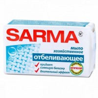 Мыло хозяйственное Sarma отбеливающее 140 г